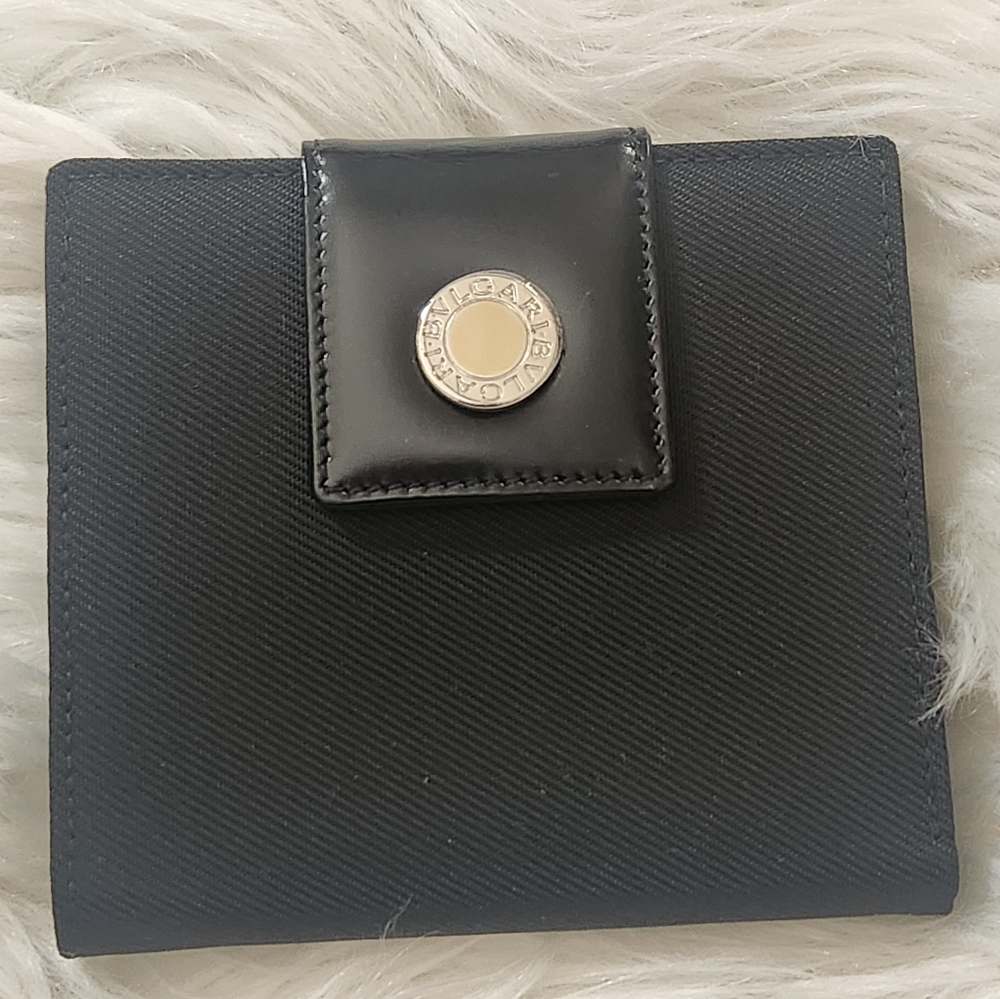Bvlgari compact wallet